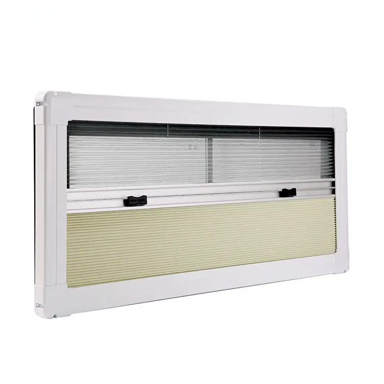 

Caravan/RV/motorhome Sliding Side Window with Insect Net and Sun Shade Window