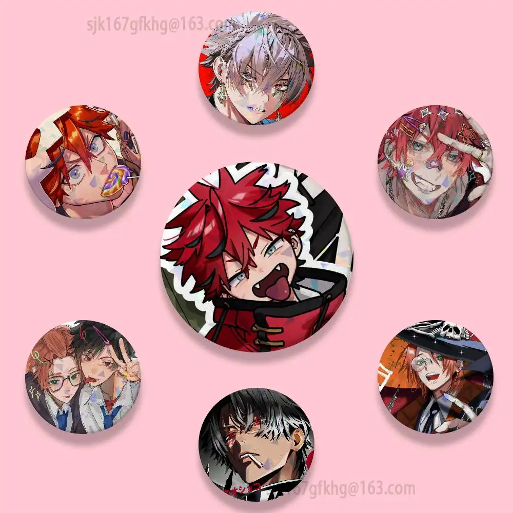 Pin P-Phantom Busters 58mm, Bros Kartun Lucu Buatan Tangan untuk Aksesoris Ransel, Perhiasan, Hadiah