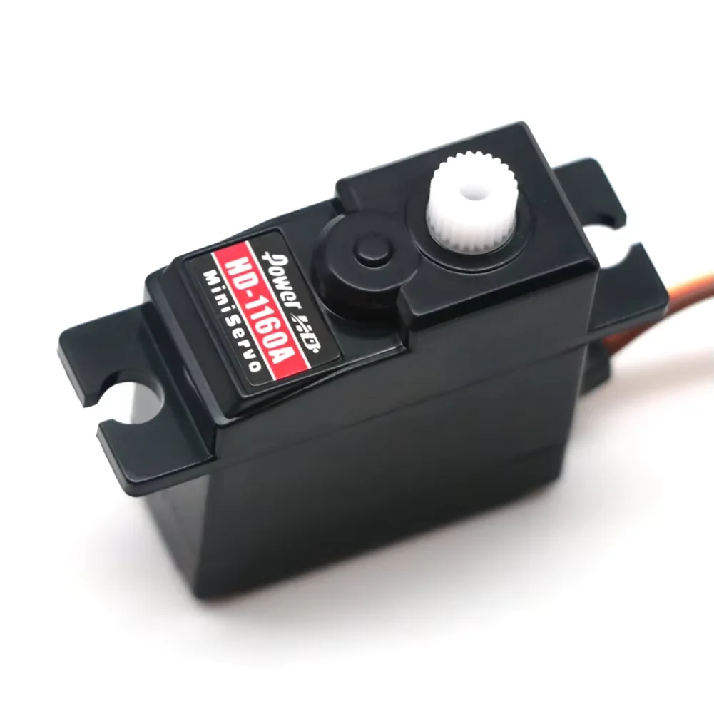 

Цифровой мини-сервопривод Original Power HD HD-1160A 3 кг с пластиковыми шестернями для радиоуправляемых машин, багги, вертолетов, дронов, роботов
