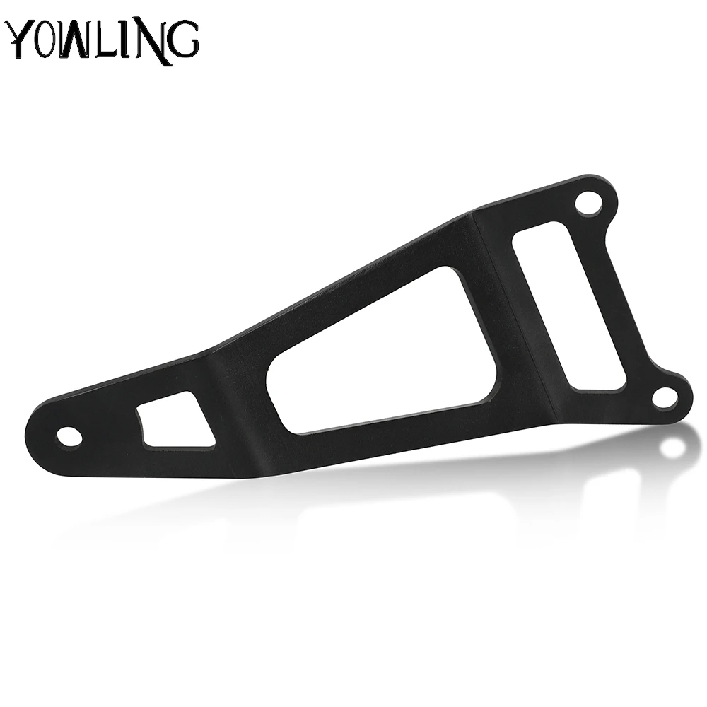 For YAMAHA YZFR25 YZFR3 MT03 MT25 Motorcycle Exhaust Hanger Bracket Muffler Suppor Rear Footrest Blanking Plate R25 R3 MT-03