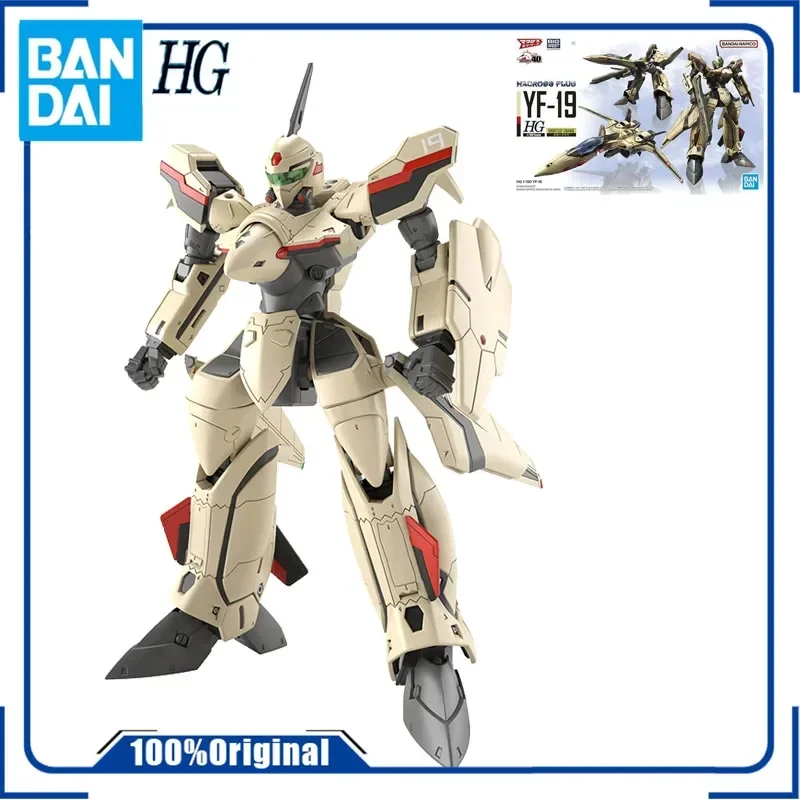 

GENUINE BANDAI ANIME FIGURE HG 1/100 YF-19 THE SUPER DIMENSION FORTRESS MACROSS HIGHLY PLAYABLE ASSEMBLY TOYS GIFT COLLECTIBLE
