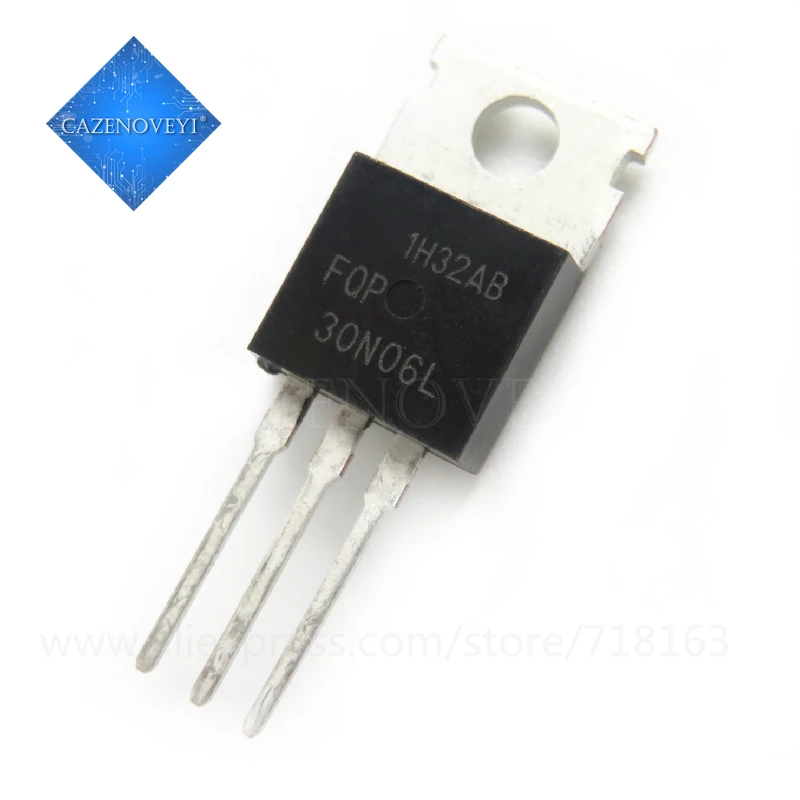 10pcs/lot FQP30N06L FQP30N06 30N06 TO-220 In Stock