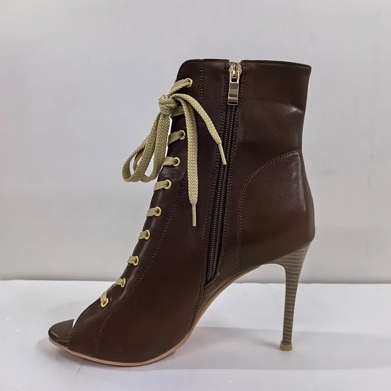 Customized Logo Dance Heels Pink Silver Leather High Heels 10cm Plus Size 45 46 Rubber Sole Salsa Bachata Latin Dance Shoes