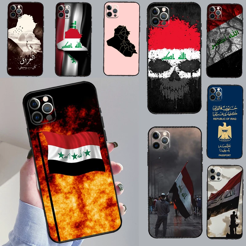 العراق العلم القضية لسامسونج غالاكسي M53 M16 M11 M21 M31 M35 M12 M13 M14 M15 M36 M56 M32 M52 M55 M34 M54 #1