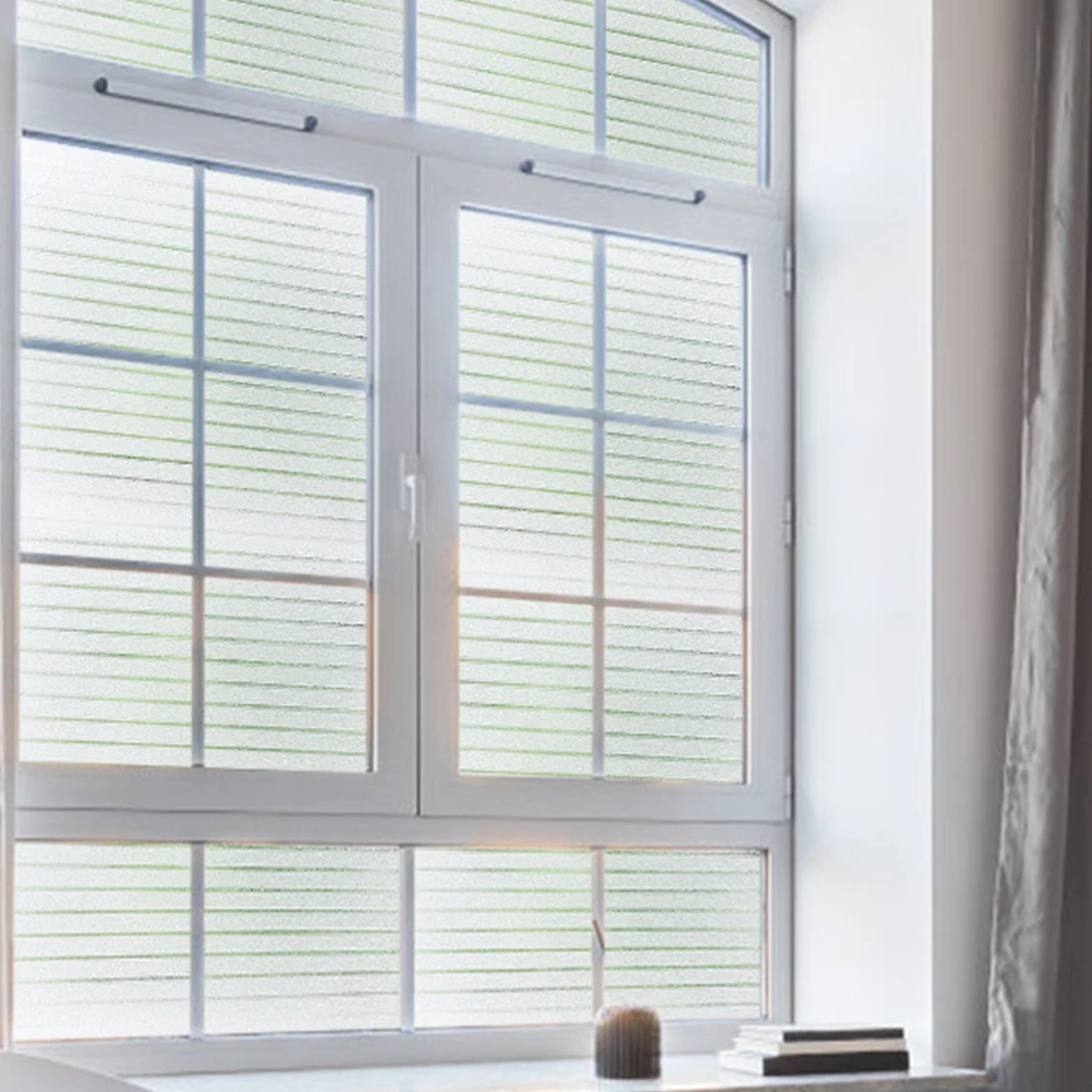 

50x100CM PVC Static Cling Glass Anti Mold Frosted Privacy Window Tinting Reusable No Residue Decorative Opaque Film for Home