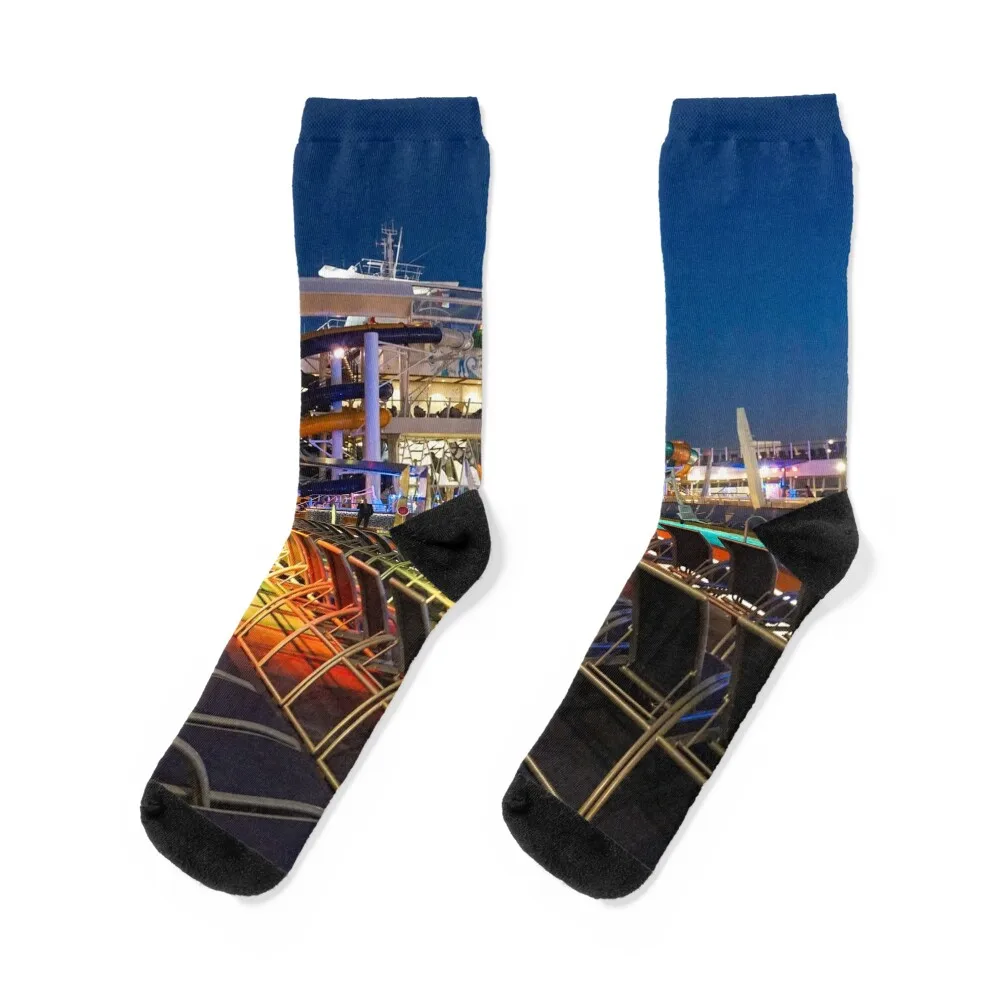 Symphony of the seas cruise ship vacation Socks cycling snow Socks For Girls Men's