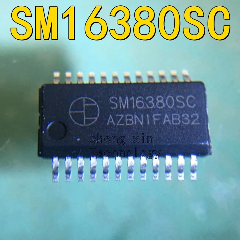 SM16380SC 100pcs 20PCS LED driver chip Power Management SM163 SM16380S nuovo e originale SM16380