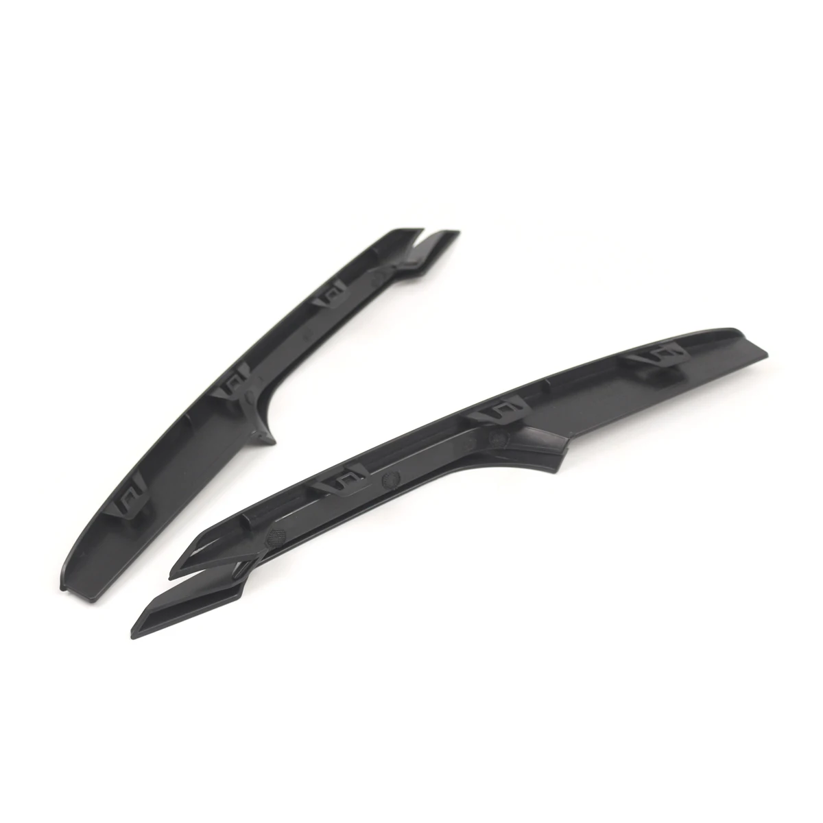 Front Bumper Fog Light Bezel Frame Cover Trim Kit Gloss Black For 2012-2015 BMW 3 SERIES F30 F31 (Pre-LCI) With Luxury Line