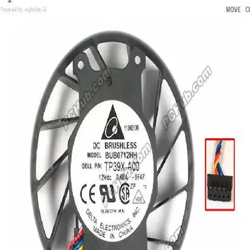 for TP39X BUB0712HH-9F47 Cooling Fan for Dell OptiPlex 780 USFF Desktop Computer Replacement Parts