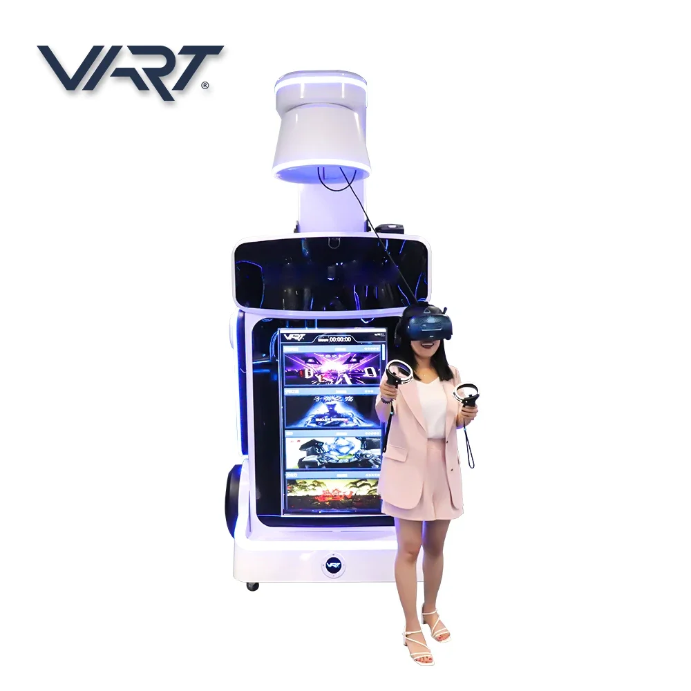 

VART Amusement VR Kids 9D VR Game Machine Virtual Reality Equipment VR Standing Platform Simulator