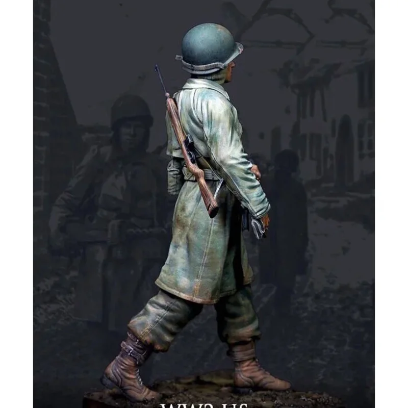 1/16 Resin Model America Soldier Resin Model Kits Figure Soldier GK Unmontierter und unbemalter Bausatz