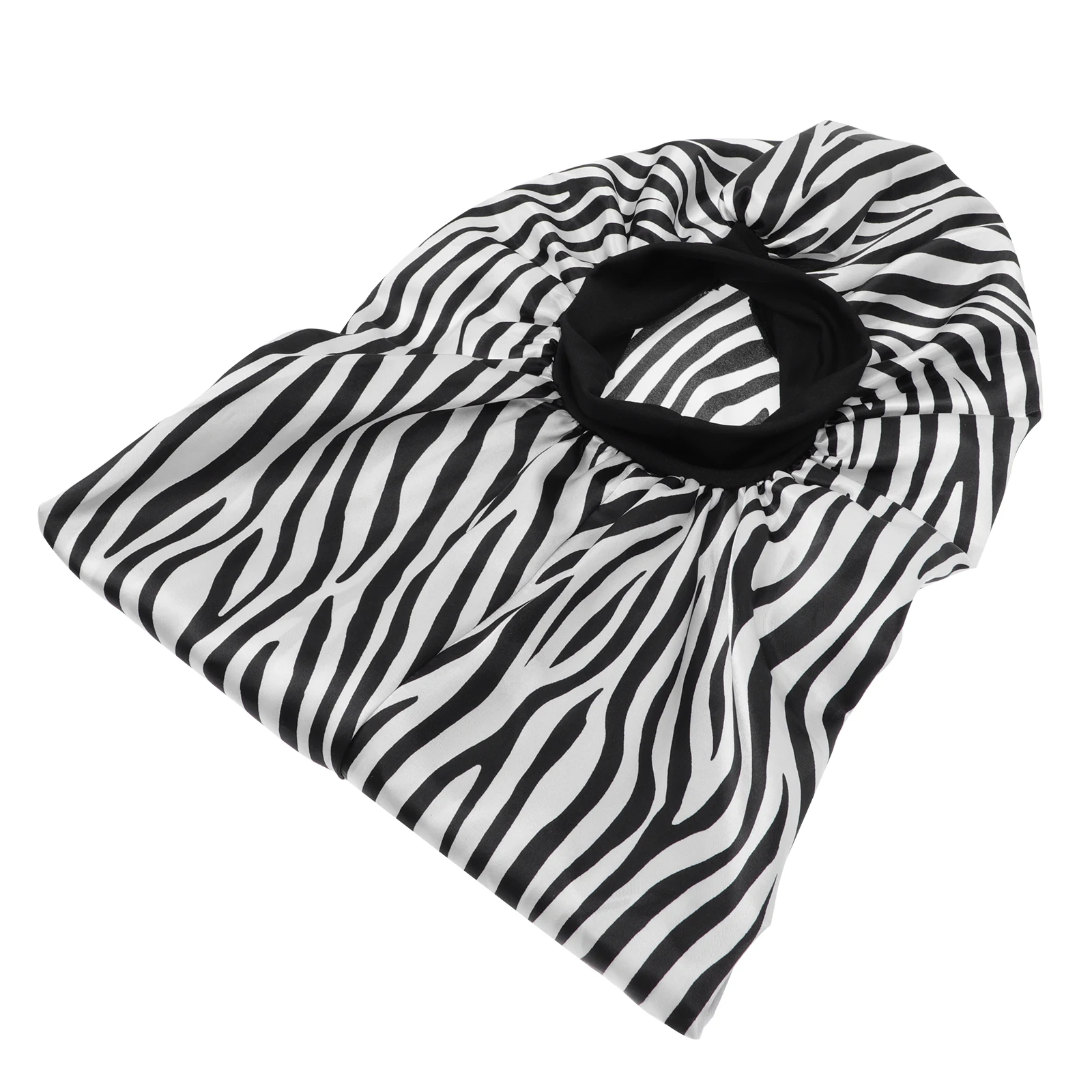 

Satin Women Long Hair Care Bonnet Durable Reusable Lightweight Travel Business Trip Adjustable Buckle Protect Hairstyle