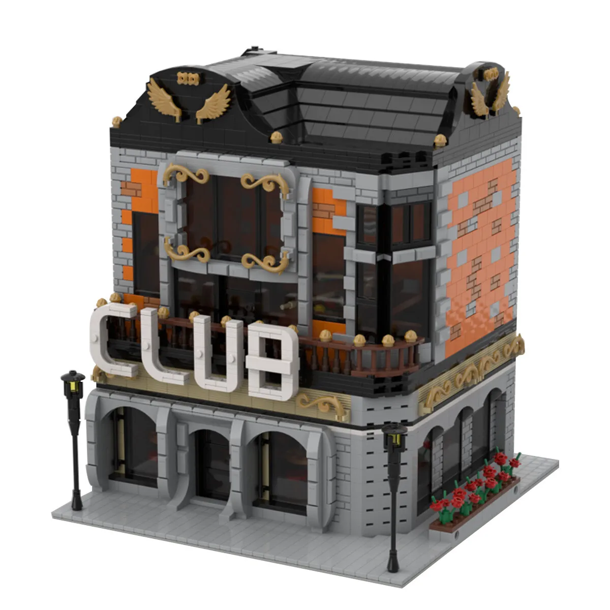 

C4618 Modular Building Architecture Model with Interior 3699 Parts Gift