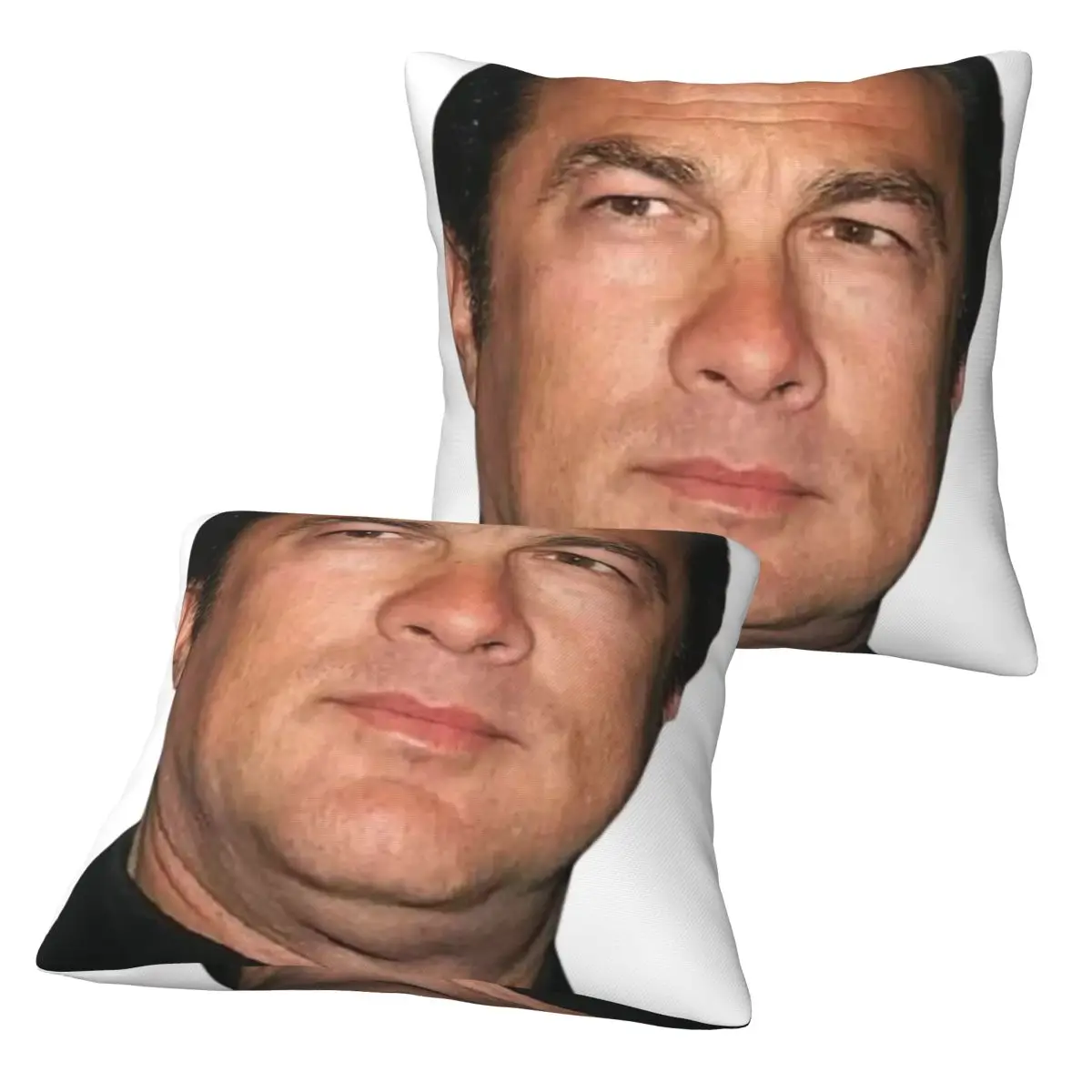 ستيفن سيجال 2 قطعة غطاء وسادة مربع وسادة ديكور الراحة رمي وسادة للأريكة المنزلية