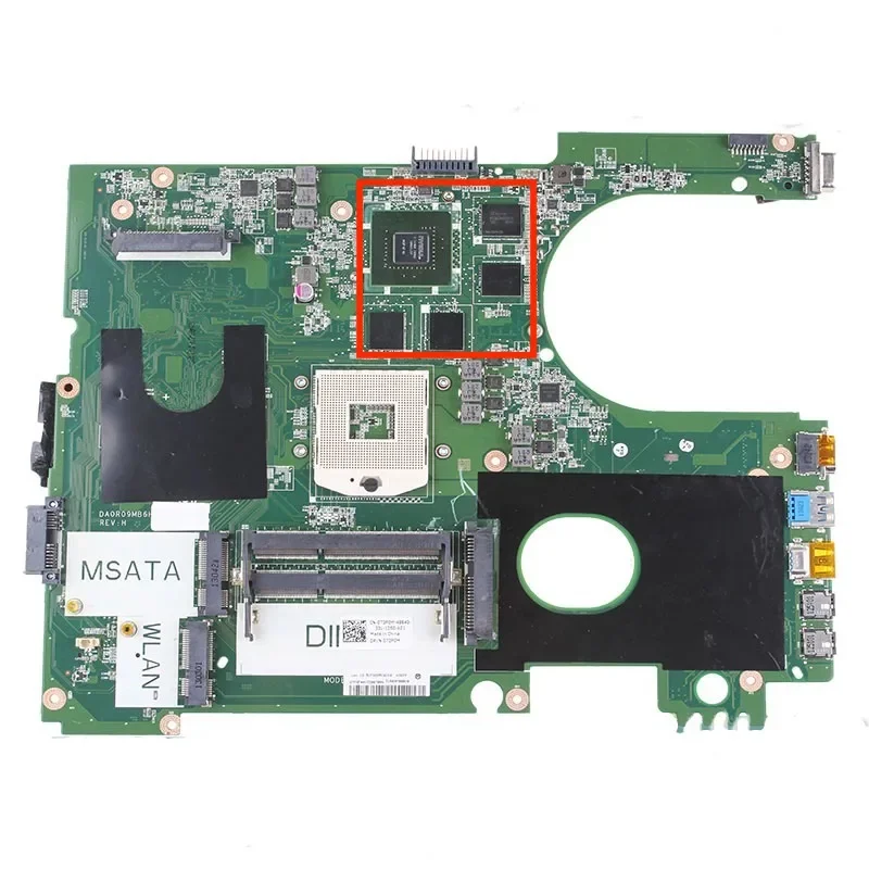 Suitable for Dell Inspiron 17R N7720 7720 Motherboard CN-072P0M 072P0M DA0R09MB6H1 Mainboard 100% tested fully work