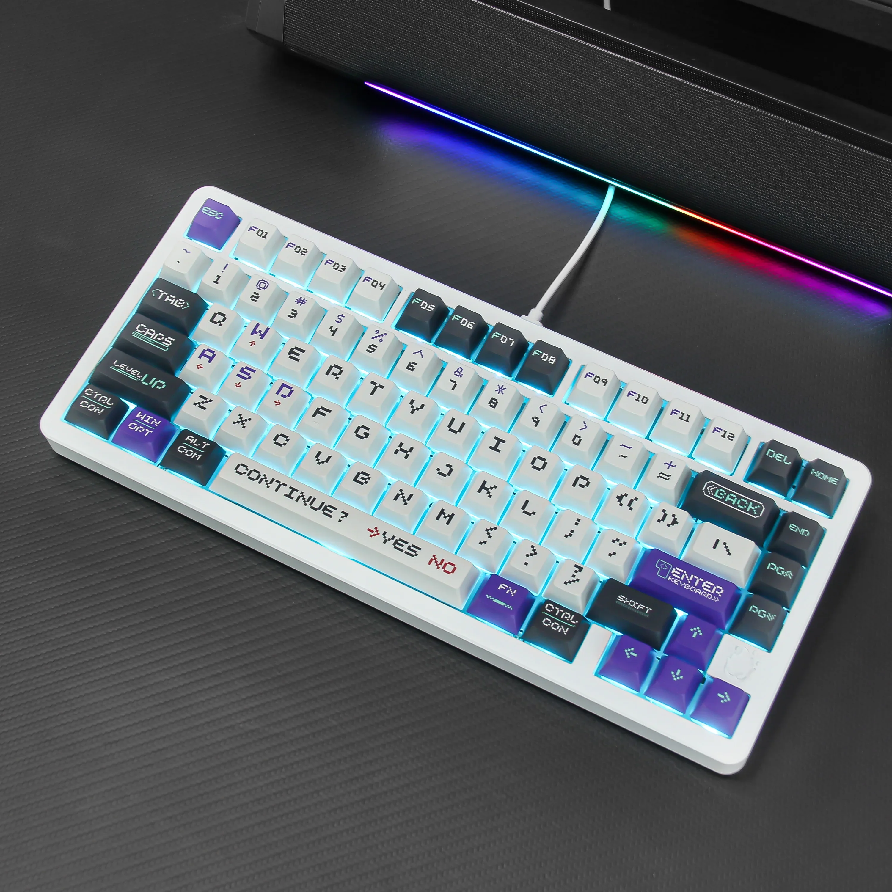 

ZIFRIEND Fire 75 Mechanical Keyboard Wired Wireless3 500/7000mAh VIA Full Aluminum HMX Switches 5 Types of Foams