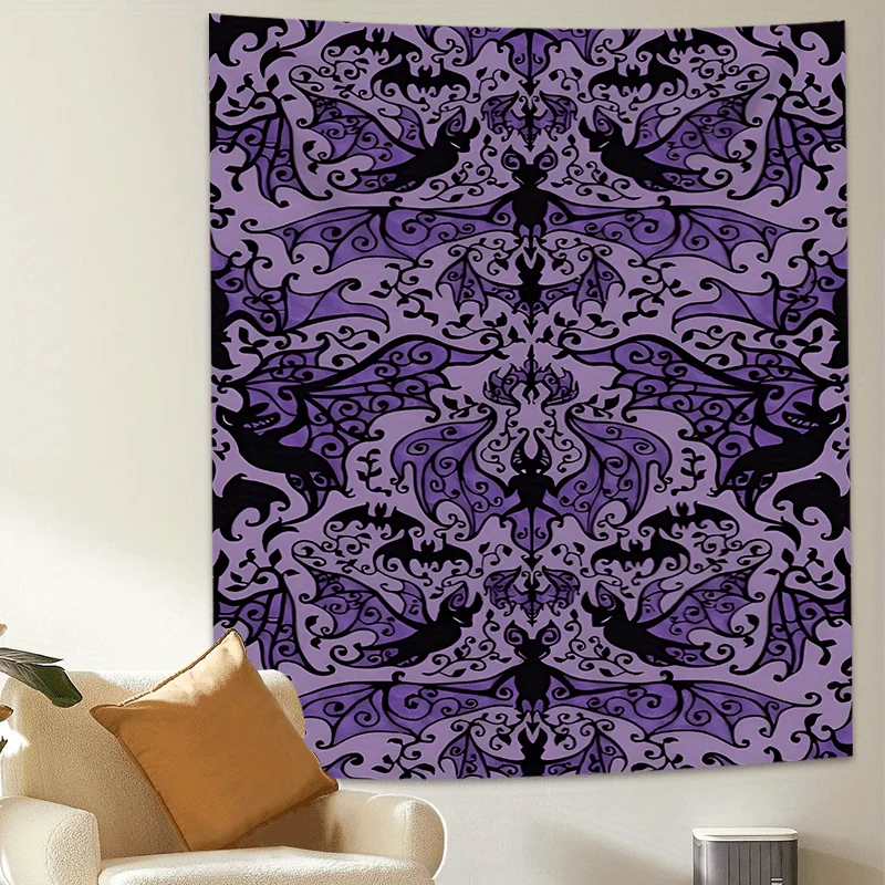 Elegant Gothic Tapestry: Intricate, Stylish, and Stunningly Detailed Wall Art for an Exquisite Decor Statement