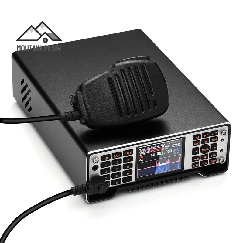 100KHz-2GHz HF/VHF/UHF ALL Mode New Generation Q900 V5 Ultra-portable SDR Transceiver Short Wave Radio Station