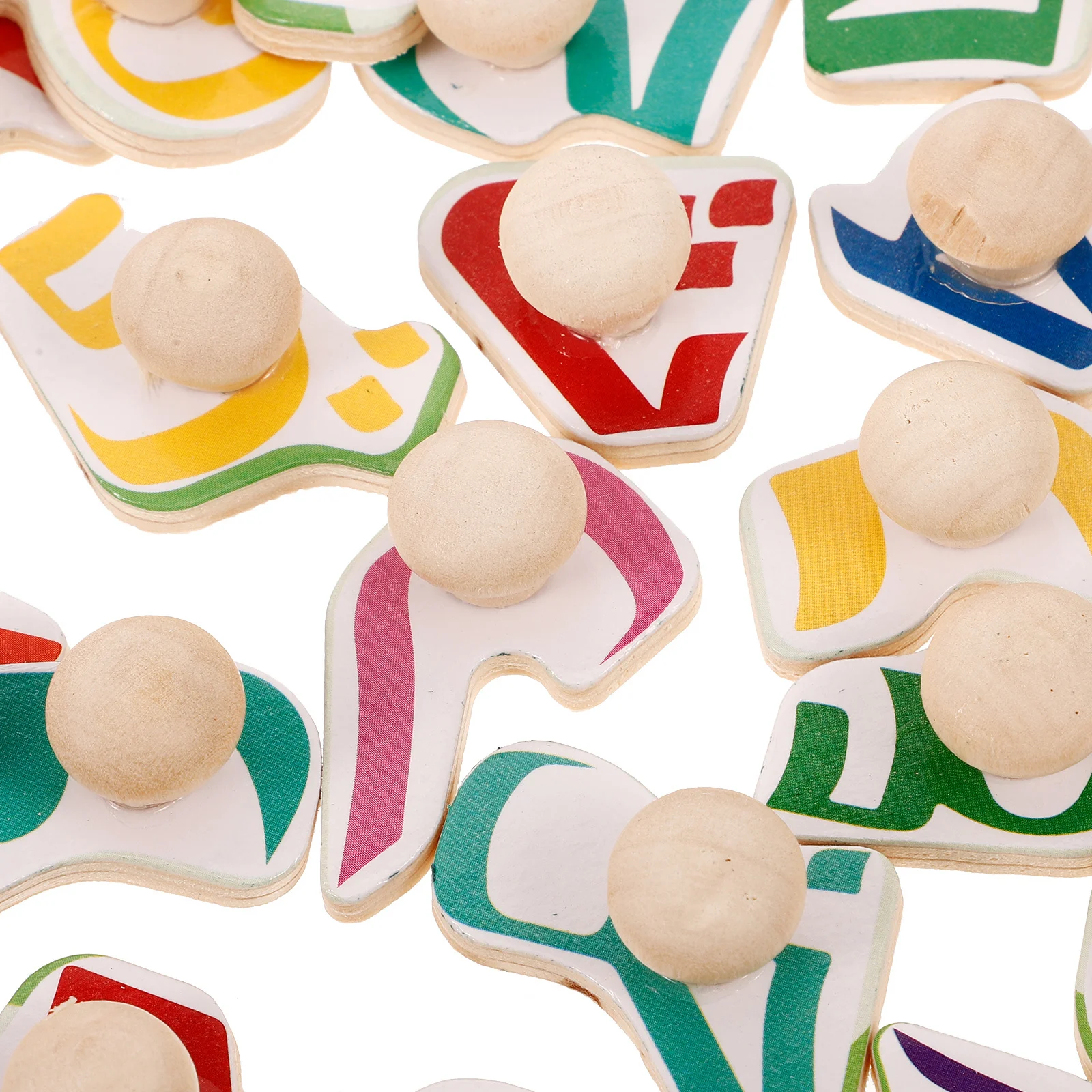 

1Set Wooden Cognitive Learning Puzzle Intelligent Educational Matching Game for Kids Preschool Eye-Hand Coordination Brain