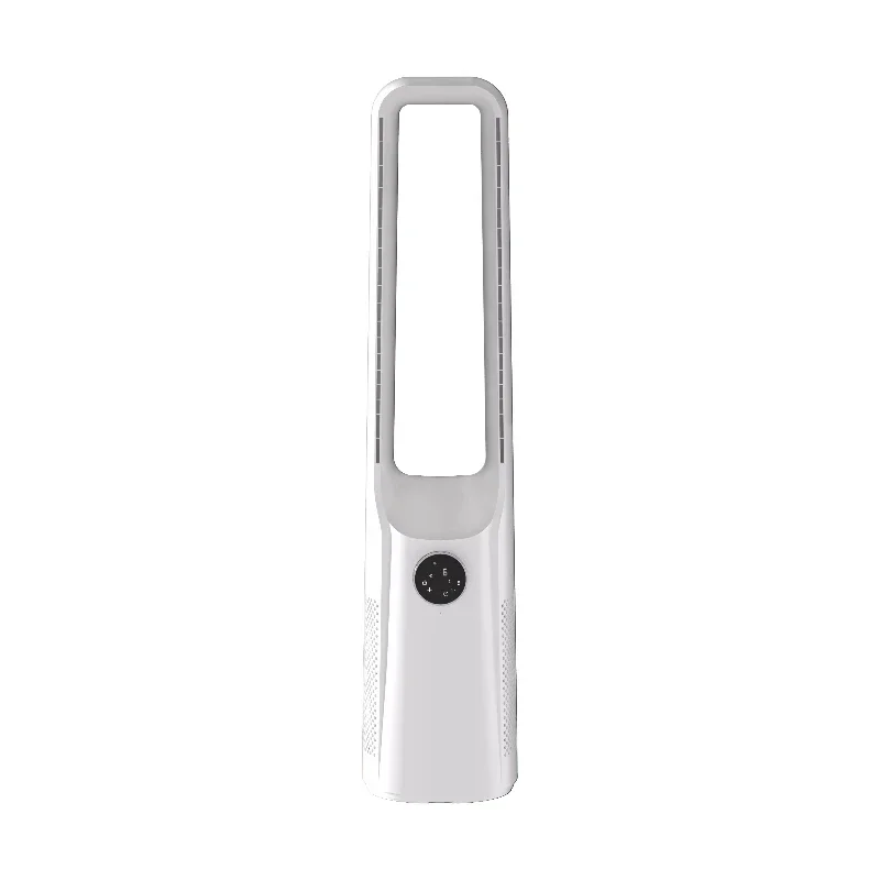 

silent and energy-saving bladeless design, remote control and touch control, suitable for home and office use