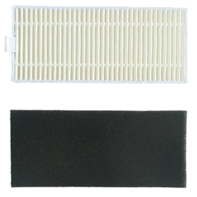 ABZS 6PCS Replacement Filter &Side Brush Accessories For Coredy 3500 R3500 R3500S R750 Robot Vacuum Highly Efficient