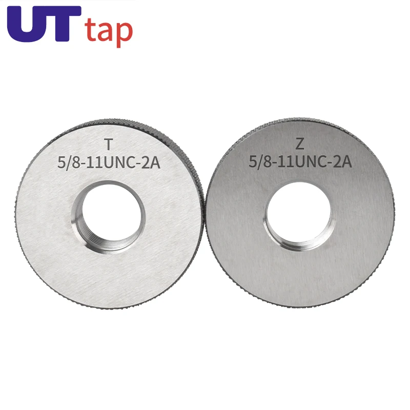 UT TAPS American Standard Fine Thread Ring Gauge Measure Tool 1SET(1*GO+1*NOGO) 2A 3''3/4 3''7/8 4''-- UN/UNC