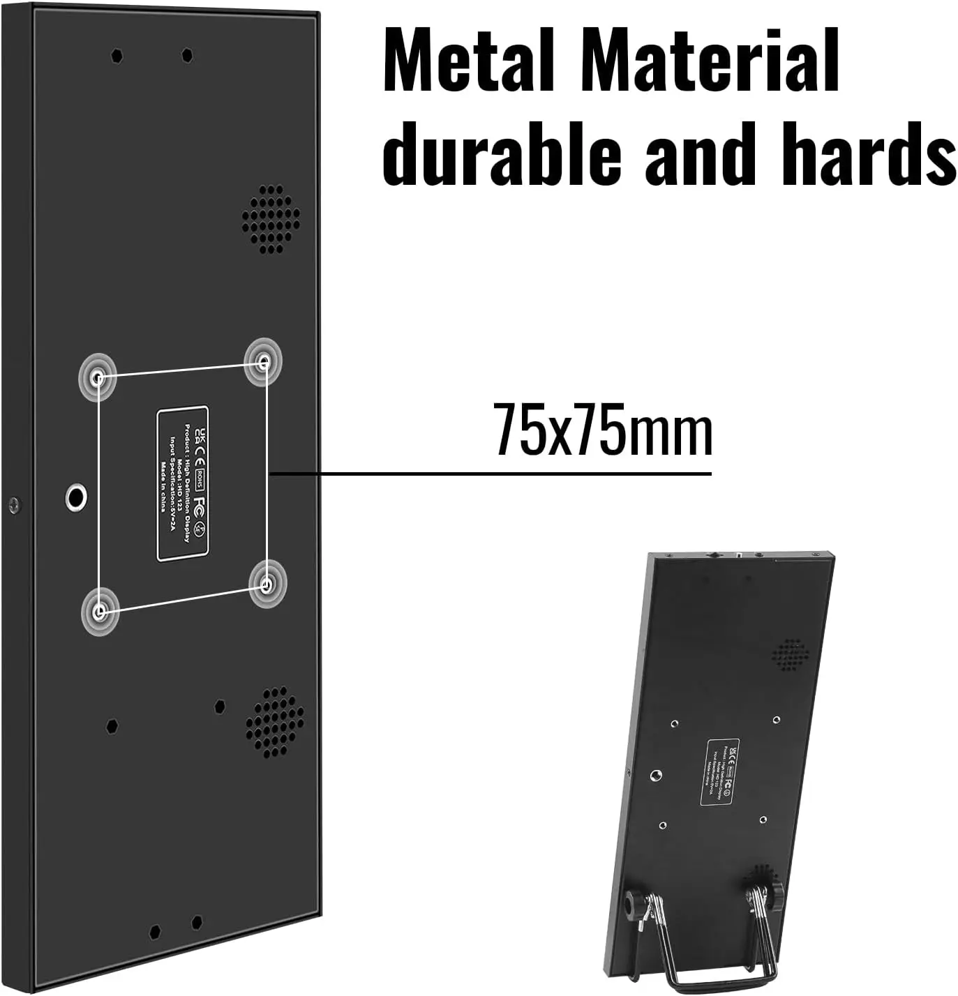 12.3인치 터치스크린 모니터(HDMI 및 Type C 지원), 1920x720 IPS 디스플레이, LCD 바 컴퓨터
