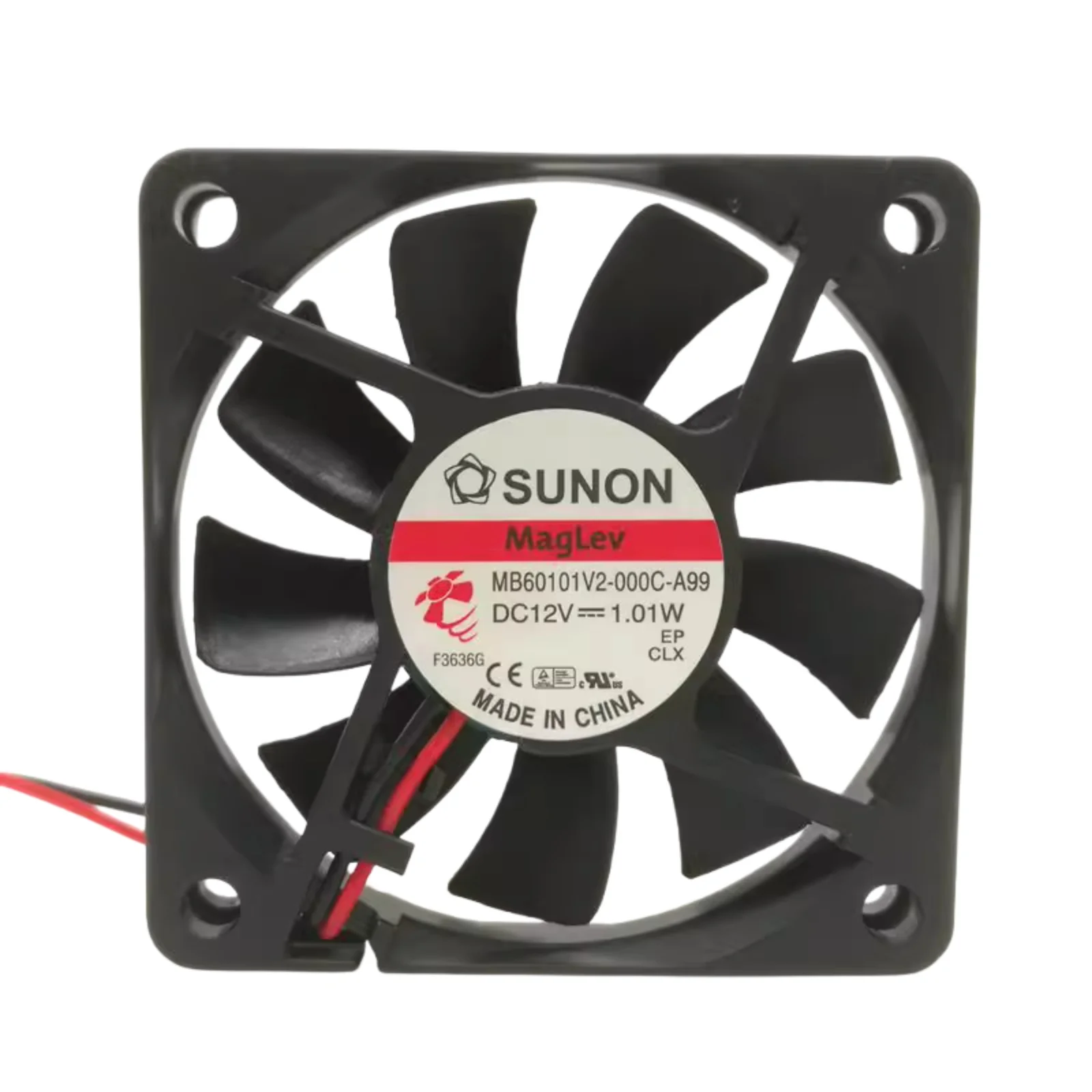 

Для Sunon MB60101V2-000C-A99 60x60x10 мм ультратонкий охлаждающий вентилятор MagLev, промышленного класса, малошумный, высокоэффективный тепловой