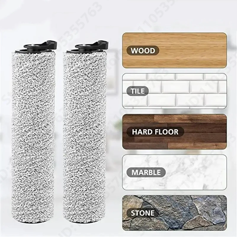 Fit For Tineco Floor One S3 / Tineco IFloor 3 Cordless Wet Dry Vacuum Roller Brush Hepa Filter Replacement Accessories Parts