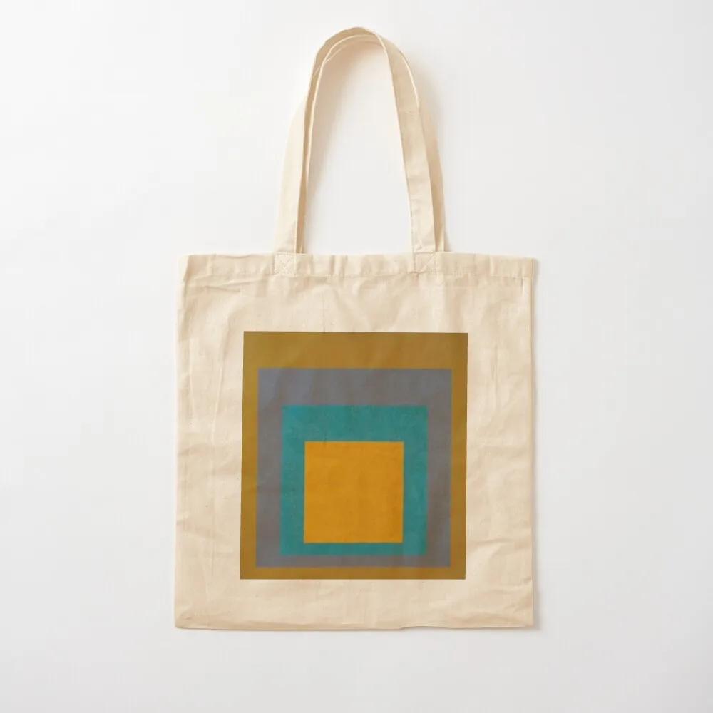 

josef albers - Homage to the Square Tote Bag Shopping bags Big bag eco pack Customizable tote bag Canvas Tote