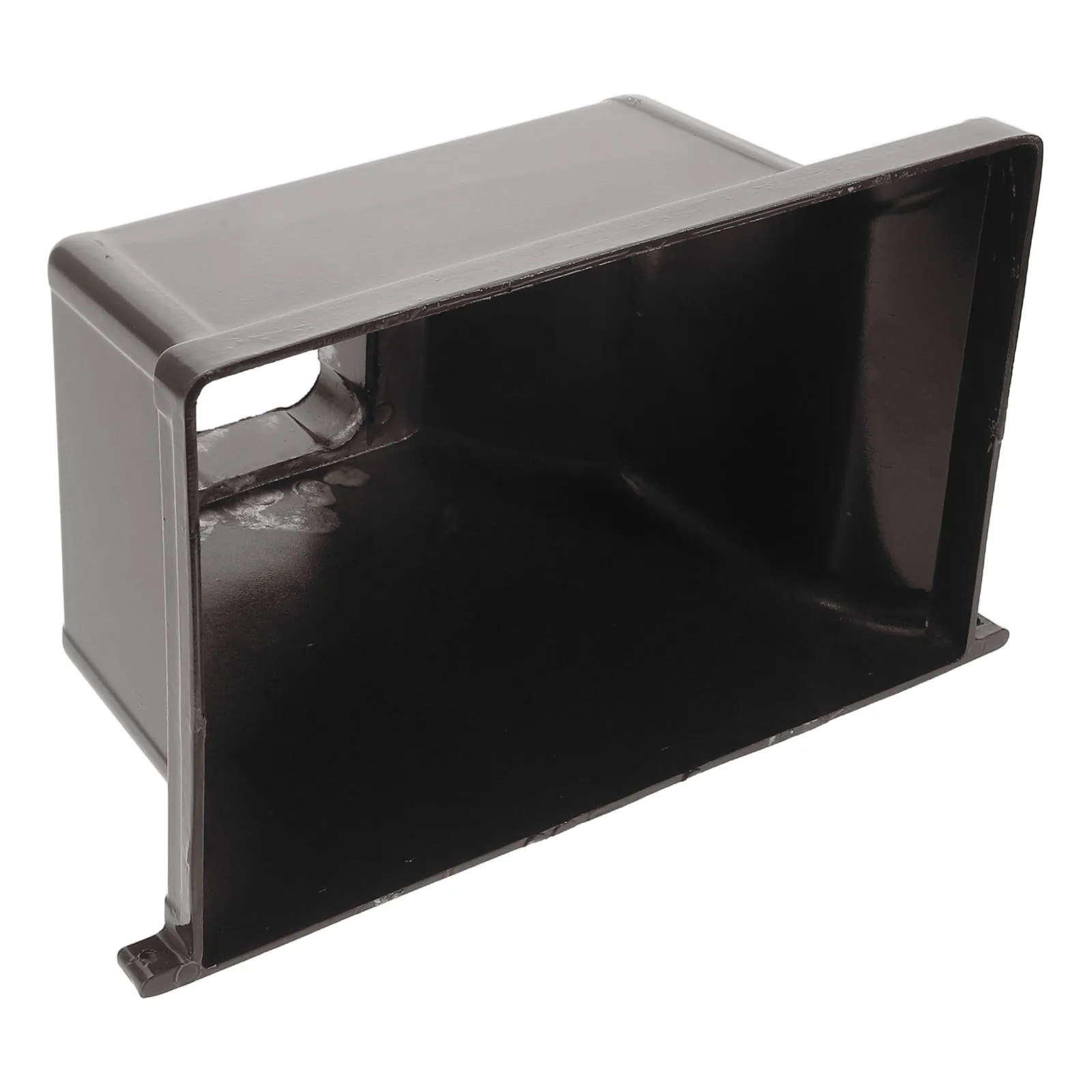 Aluminum Alloy Rainwater Diverter Curved Outdoor Gutter Downspout Connector Roof Drainage Funnel Water Pipe Collector