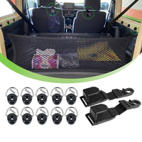Car Tail Box Tie-Down D Pull Buckle Screw Backseat Headrest Hook Holder for Suzuki Jimny 2019 2020 2021 2022 2023 Accessories