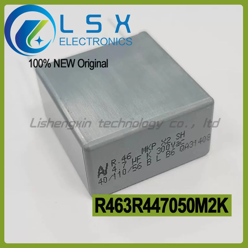 5pcs 300V 4.7uF 475 310V 305V AV safety capacitor R463R447050M2K  New and Original