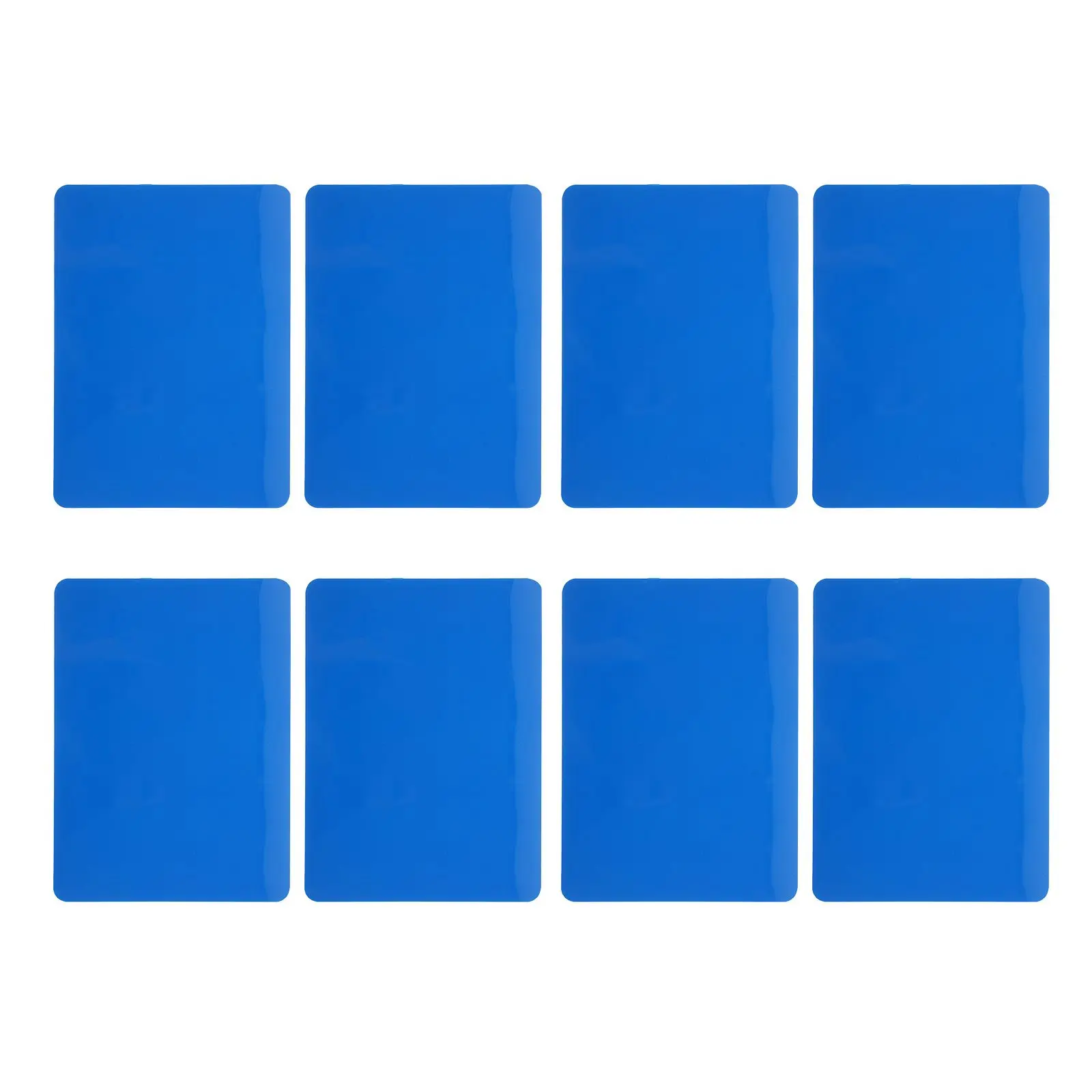 8pcs Mixing Tray Shuffling Mechanism Automatic Push Board for Players Lightweight Portable Home Use Domino Building