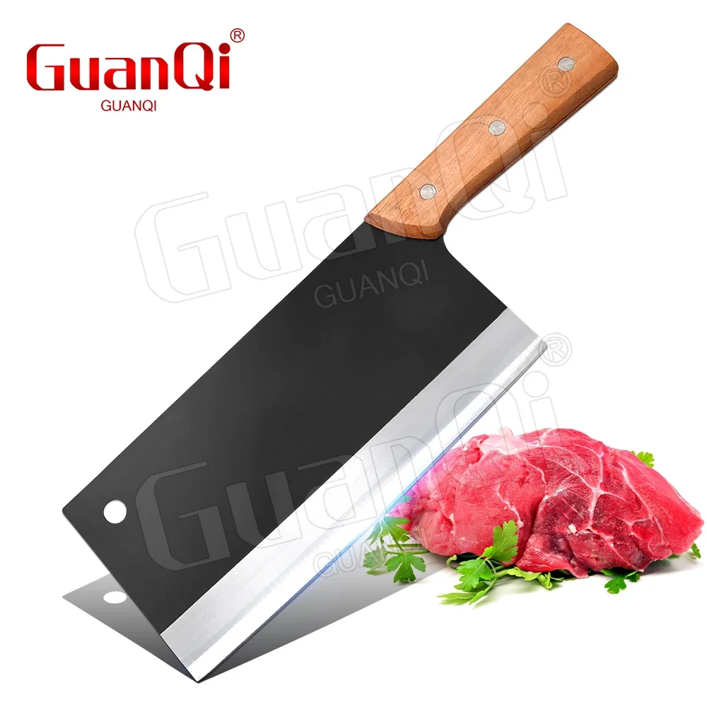 8 inch Handmade Kitchen Knife Stainless Steel Meat Vegetables Slicer Butcher Cleaver Forged Knife Chef Knife Cooking Tools