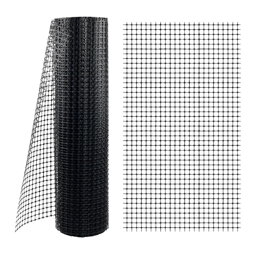 

3ft x 50ft Wall Geogrid for Retaining Walls 2x2cm Grid Geocell Geogrid Polyprone Stabilization Mesh Driveway and Slope Reinforc
