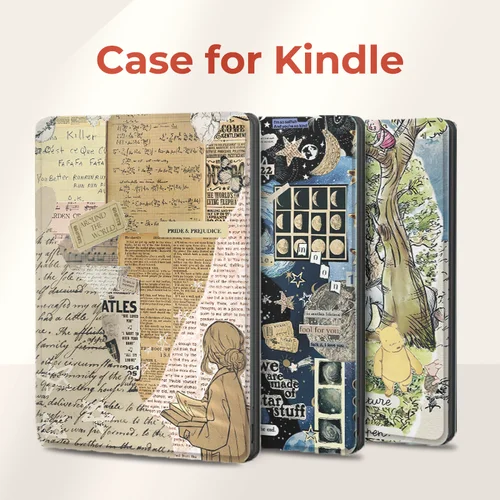 Funda protectora Twosheep Kindle adecuada para Kindle paperwhite 12a generación 7 pulgadas y kindle 11.a generación 2024 con funda de desbloqueo con tapa