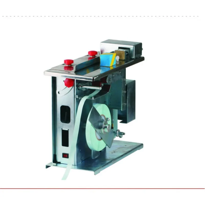 Semi-automatic sealing and labeling, label 90-degree right-angle automatic labeling machine