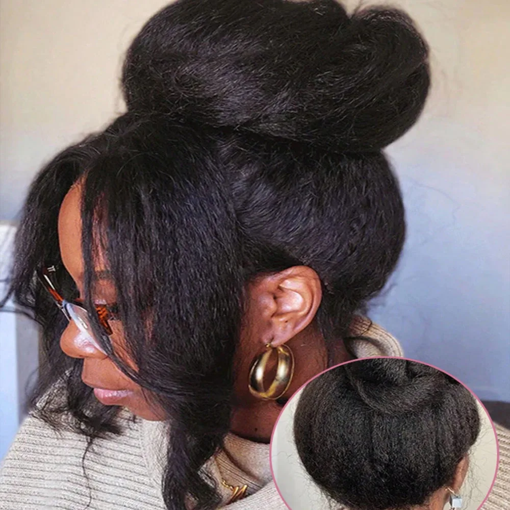 

250 Плотность 42 дюймаFluffyCurls, 360 градусов 13x6 x 13x4 Высокое разрешение Парик из натуральных волос на кружеве спереди 5x5 Закрытый клей Бесплатный парик 100% человеческие волосы