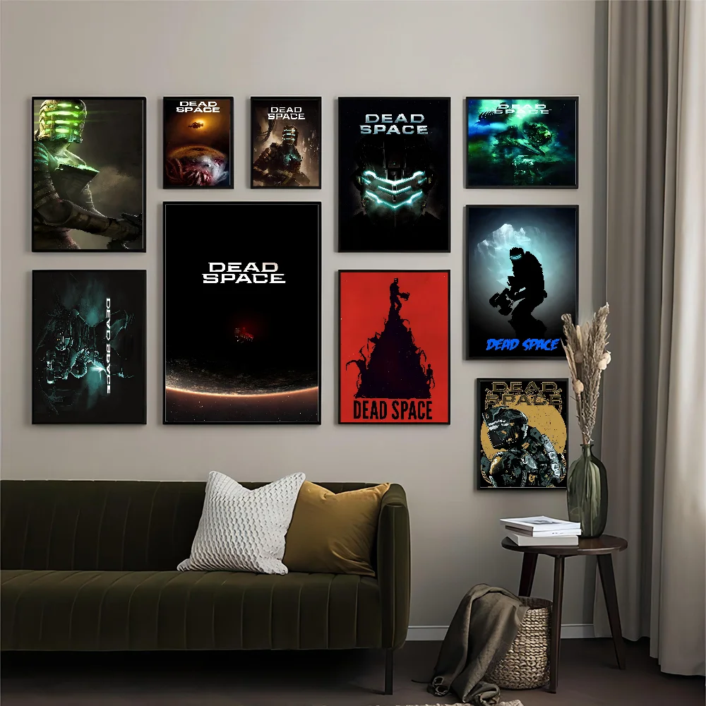 D-Dead Space Whitepaper Poster Waterproof Paper Sticker Coffee House Bar Aesthetic Art Wall Painting