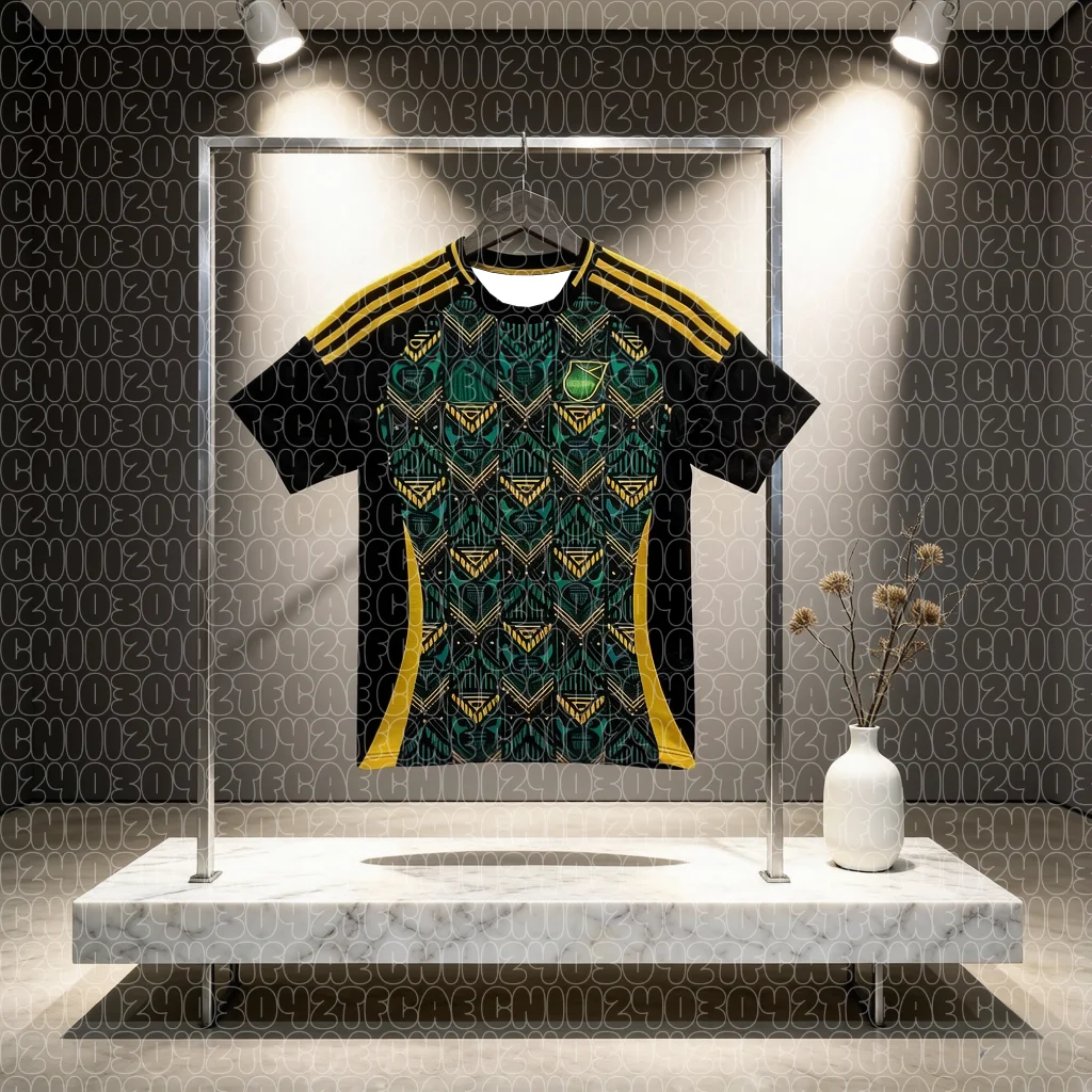 Camiseta de Fútbol de la Selección Nacional de Jamaica 2026, Superventas, Secado Rápido, Transpirable, para Entrenamiento y Uso Diario Familiar