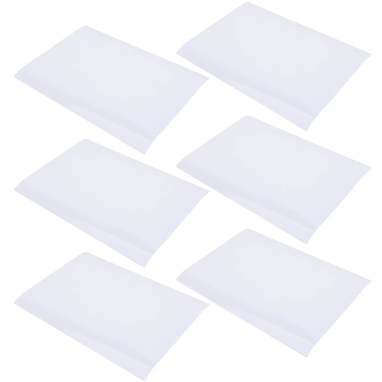 6 قطعة سبورة بيضاء مغناطيسية للمسح الجاف لوحات مستطيلة صغيرة قابلة لإعادة الاستخدام للثلاجة والمكتب المنزلي وملاحظات رسائل المطبخ #5