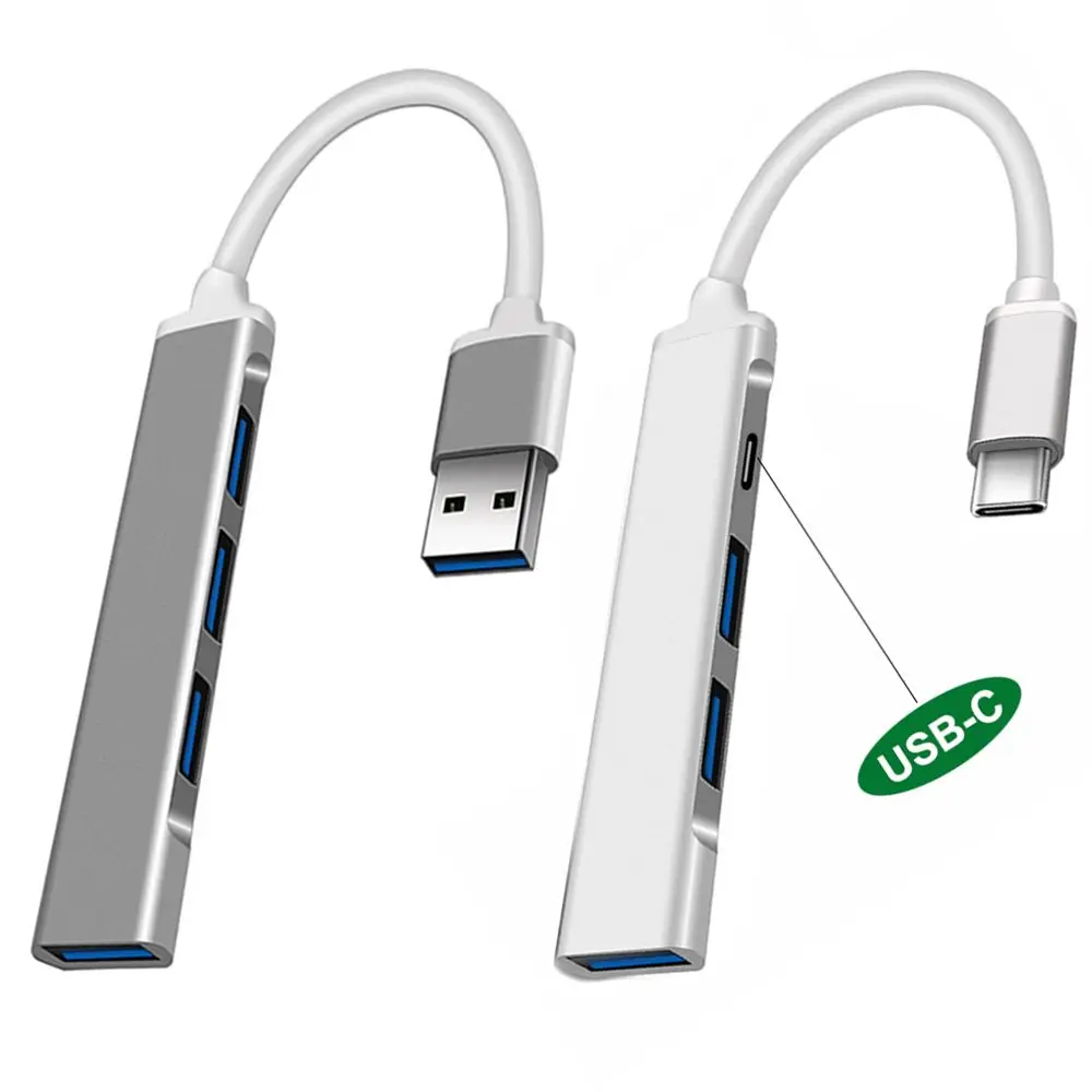High Speed OTG Adapter Splitter Type-C USB 3.0 Expander Dock Station USB C HUB For Laptop PC Phone Tablet