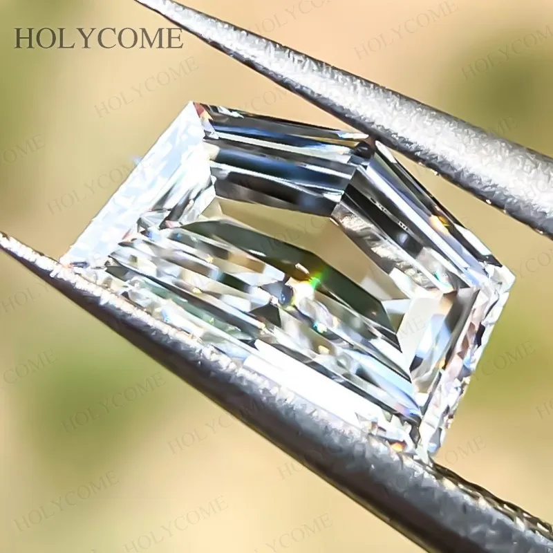 Lab Diamond 1.13CT Fancy Shape Pentagon Step CVD HPHT With IGI Loose Diamond Beads For Wedding Engagement Jewelry Making DIY