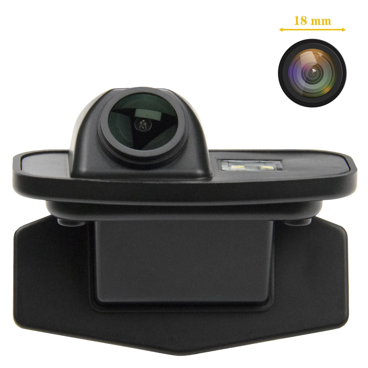 

Misayaee HD1280x720P Car View Reverse Backup Plate Light Camera for Honda CRV CR-V Odyssey Fit Jazz Elysion Crosstour