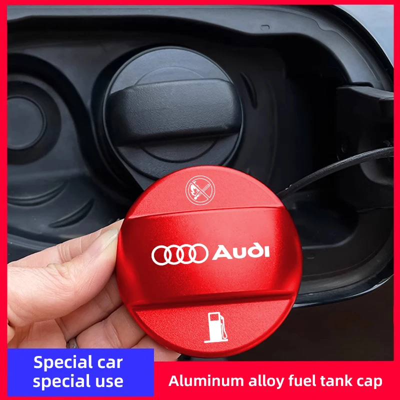 Car Fuel Filler Door Cover Fuel Tank Gas Caps Accessories For Audi Sline B8 C6 B9 B6 A1 A2 A3 S4 S6 A8 S5 A4 A5 A6 A7 S1 S3 C7