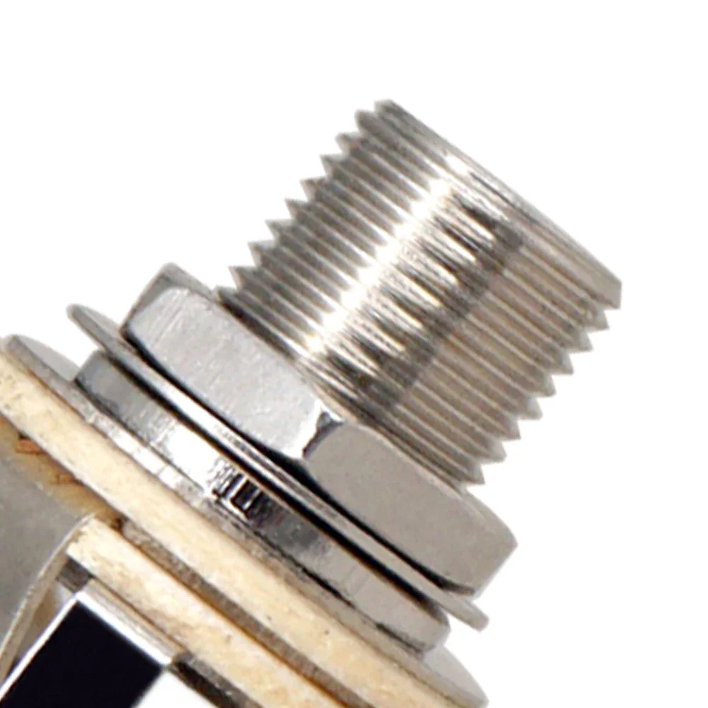 2 قطعة 1/4 بوصة 6.35 مللي متر الغيتار لاقط الناتج جاك المعادن الغيتار مقبس ستيريو أجزاء الغيتار مونو مقبس متفرع ل الغيتار الكهربائي باس