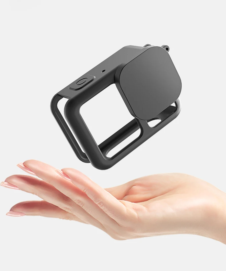 Para gopro hero 13 negro accesorios funda carcasa protectora Protector goma silicona + tapa de lente correa para go pro Hero13