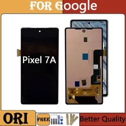 AAAAA+++OEM NEW Screen For Google Pixel 7A GWK3 GHL1X G0DZQ G82U8 LCD Display Touch Screen Sensor Digitizer Assembly Replacement