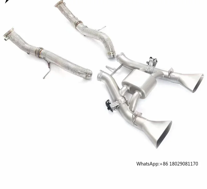 

Boska Catback Exhaust for Mclaren 650s 3.8 2014-2016 Exhaust Valve Control Downpipe Exhaust System